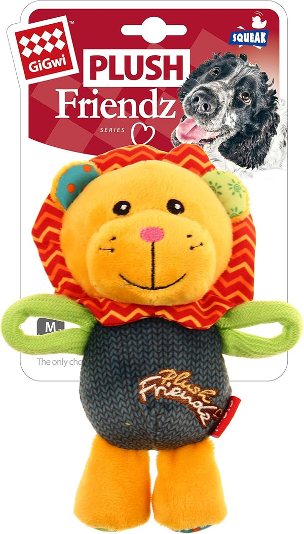  Gigwi Plush Friendz Squeaker Dog Toy-11