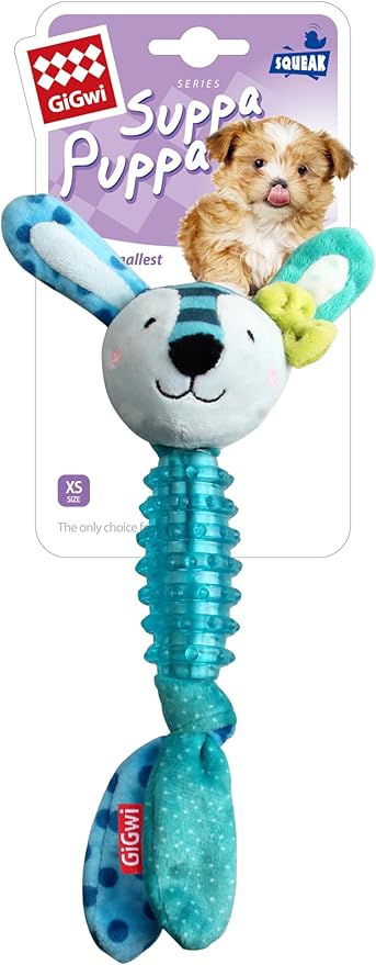 Gigwi Squeaker Toy Suppa Puppa Monkey Dog Toy-1