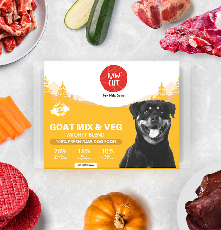  Goat Mix & Veg For Dogs-800g-2