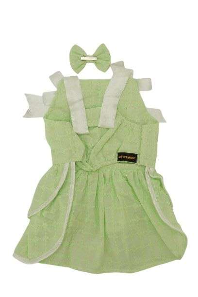 Green Daisy Frock-3