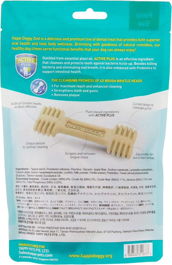  Happi Doggy Dental Chew Zest-Milk-2