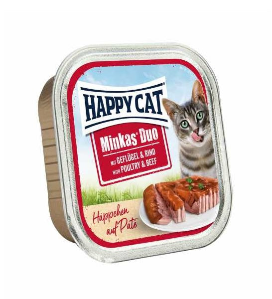 Happy Cat Minkas Duo Poultry & Beef 100G