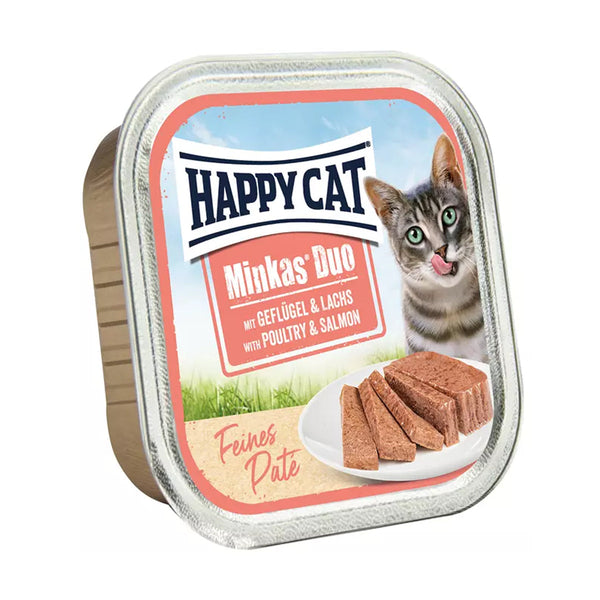 Happy Cat Minkas Duo Poultry & Salmon 100G