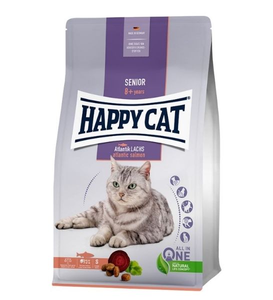 Happy Cat Senior Atlantic Salmon Dry Food-1