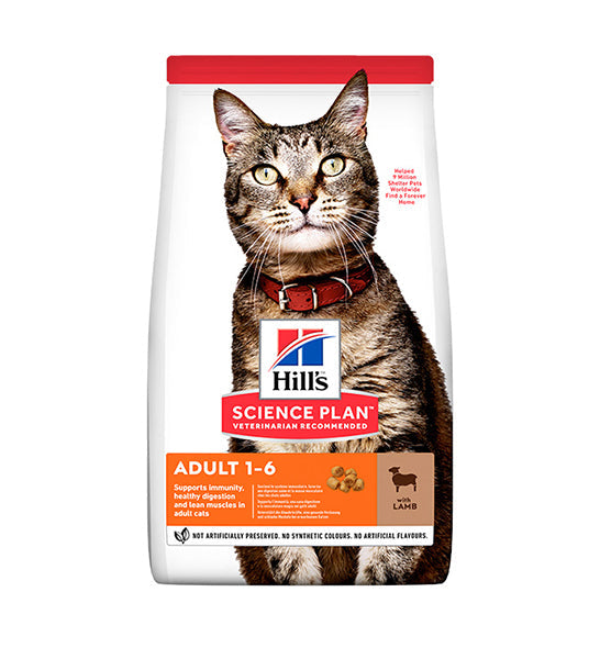 Hill's Science Plan Adult Cat Lamb Dry Food-1