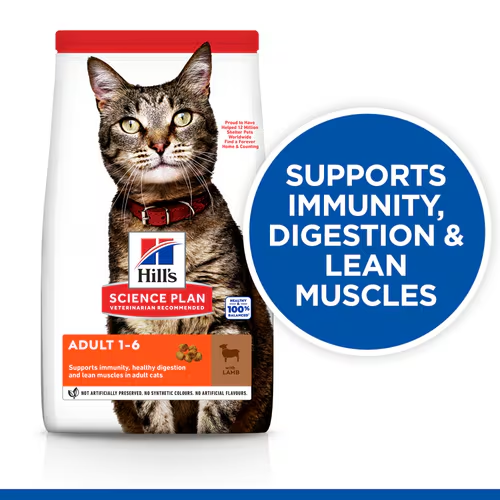 Hill's Science Plan Adult Cat Lamb Dry Food-3