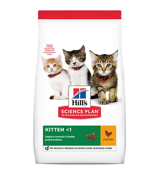 Hill's Science Plan Kitten with Chicken Dry Food-1