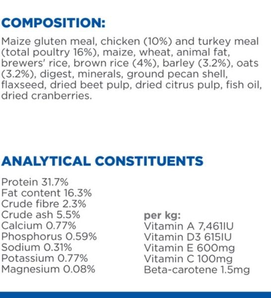 Hill's Science Plan Perfect Digestion Chicken & Brown Rice Cat Dry Food-5