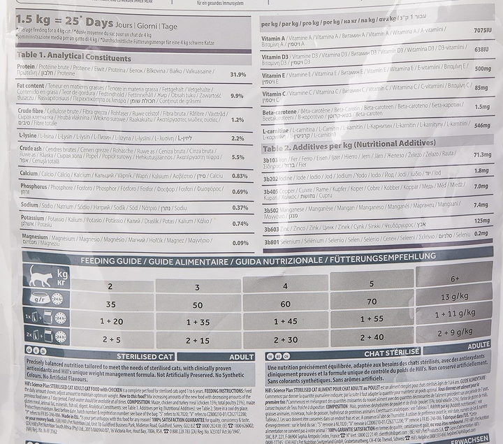 Hill's Science Plan Sterilised Young Adult Cat Chunks in Gravy with Chicken Pouches 85G-3