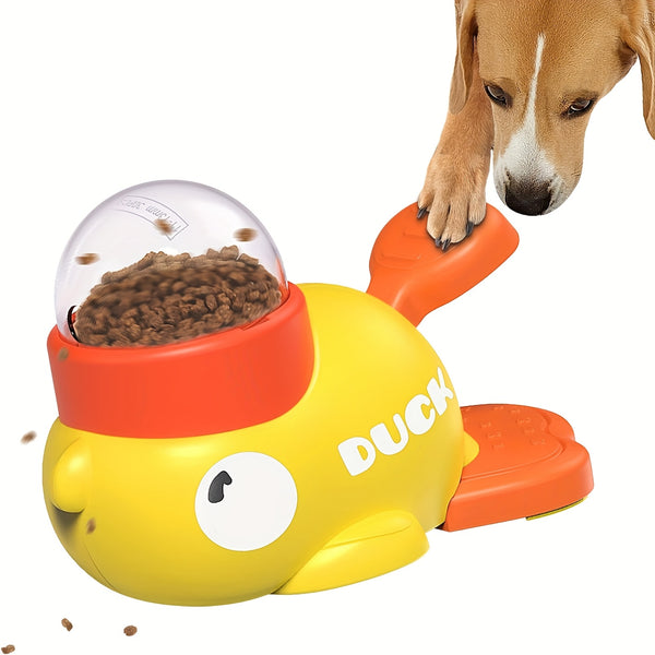 Interactive Press Dog Snack Dispenser Toy-1