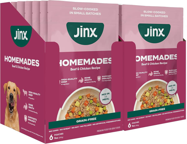 Jinx Beef Wet Dog Food Topper-1