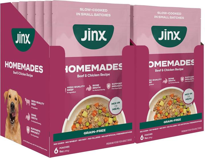 Jinx Beef Wet Dog Food Topper-1