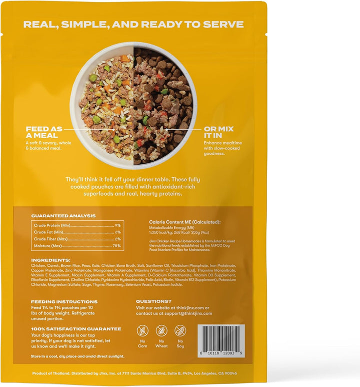Jinx Chicken Grain Free Dog Wet Food-2