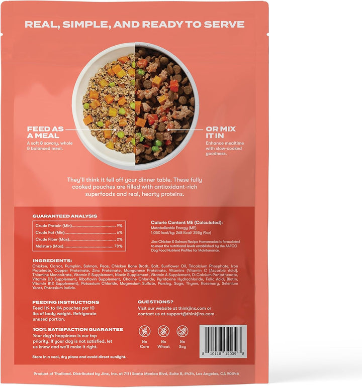 Jinx Salmon Grain Free Wet Dog Food Toppers-2