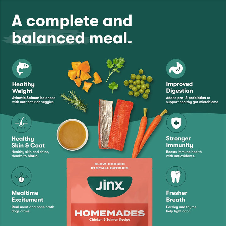 Jinx Salmon Grain Free Wet Dog Food Toppers-4