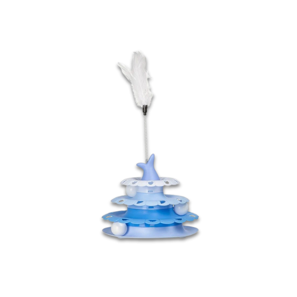 Jumbing Whale Cat Toy-1