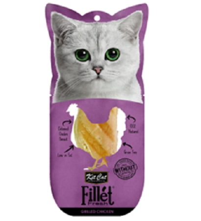 Kit Cat FilletFresh Grilled Chicken Cat Treats 30G-1