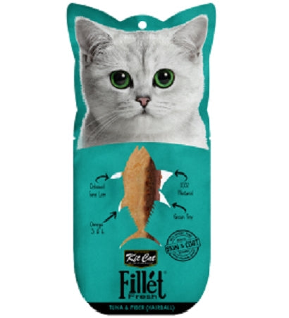 Kit Cat FilletFresh Tuna & Fiber Hairball Cat Treats 30G