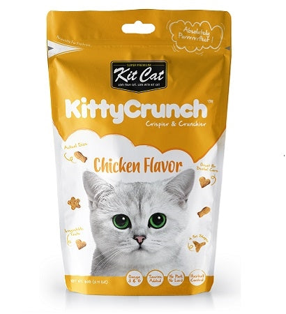 Kit Cat Kitty Crunch Chicken Flavour Cat Treats 60G-1