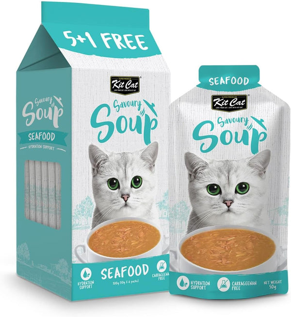 
Kit Cat Savoury Soup Seafood Flavor