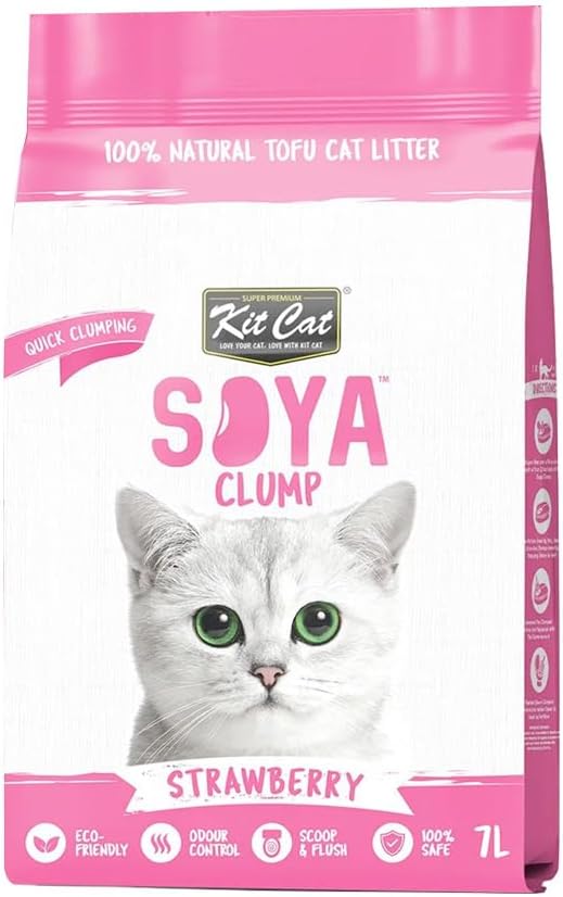 Kit Cat Soya Clump Soybean Litter-1