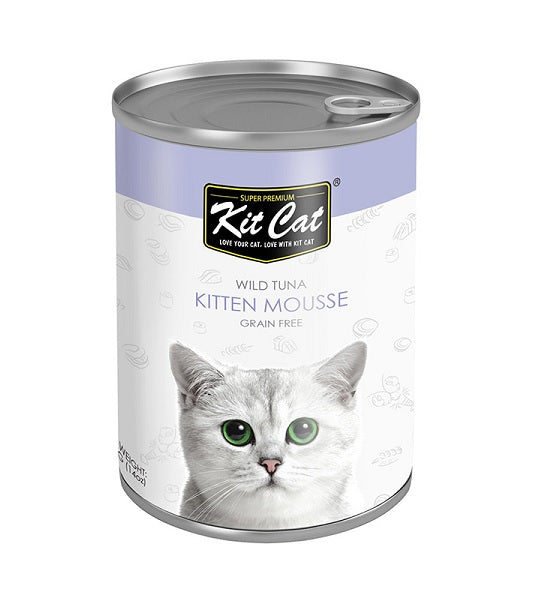 Kit Cat Wild Tuna Kitten Mousse Wet Food 400G - 1