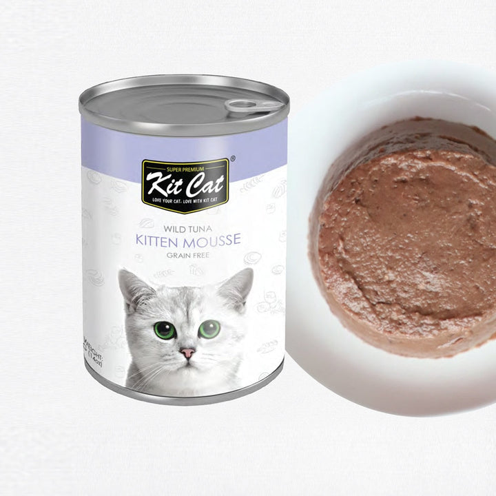 Kit Cat Wild Tuna Kitten Mousse Wet Food 400G - 2