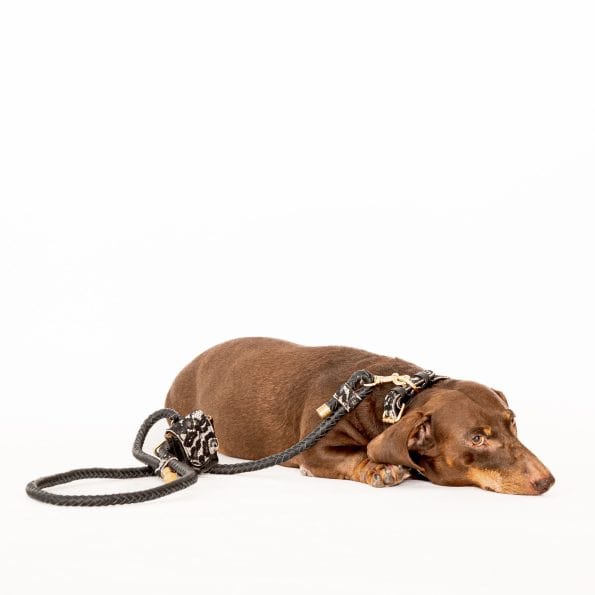 LACE LEATHER POOP BAG POUCH-4