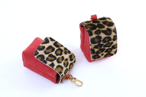 LEO LEATHER POOP BAG POUCH-1