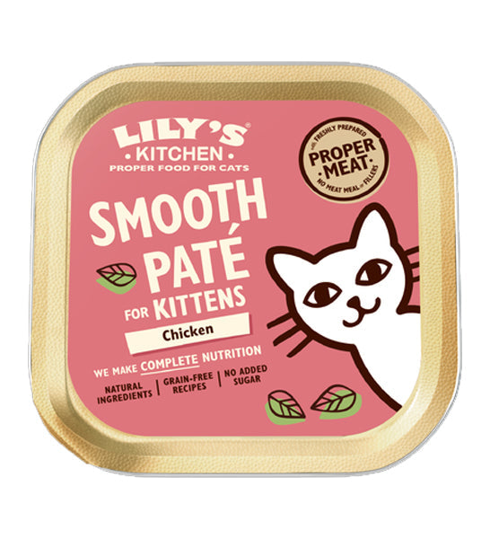 Lily's Kitchen Chicken Pate Kitten Wet Food - 1