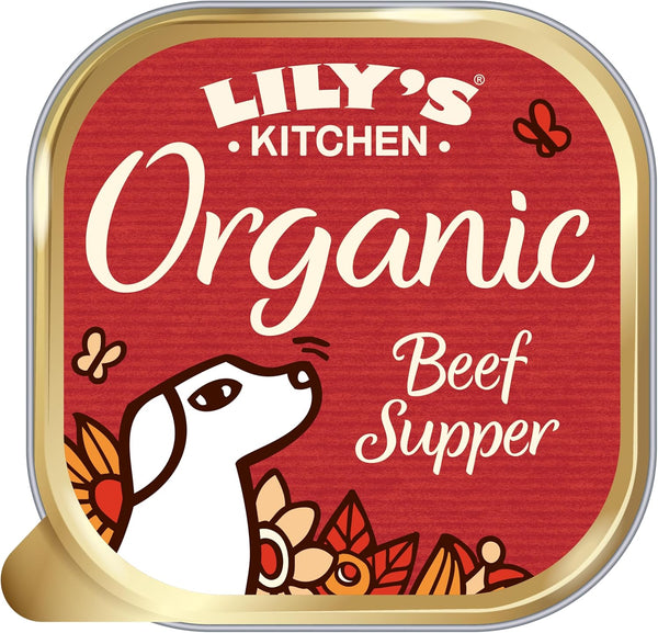 Lily's Kitchen Organic Beef Supper Wet Dog Food-1