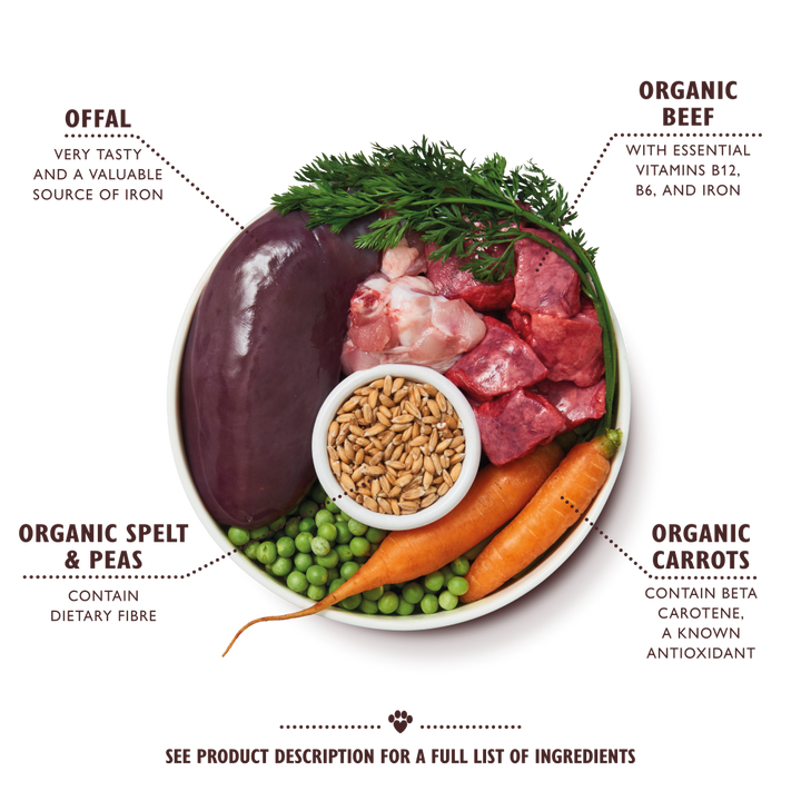 Lily's Kitchen Organic Beef Supper Wet Dog Food-3
