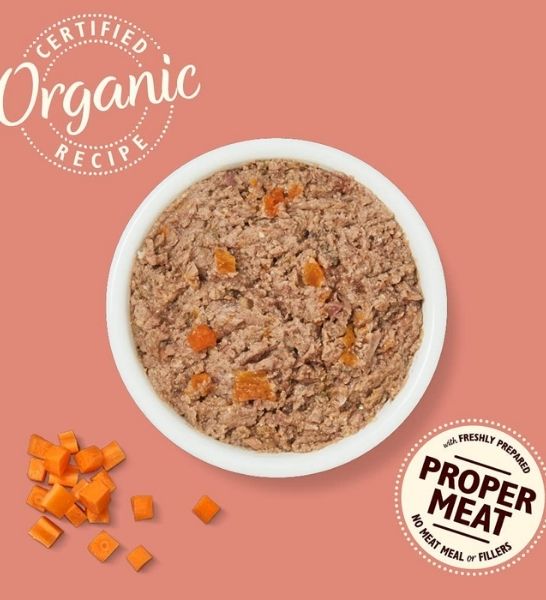 Lily's Kitchen Organic Chicken Pate Wet Cat Food - 2 
