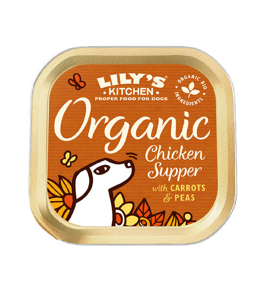 Lily's Kitchen Organic Chicken Supper Wet Dog Food-1