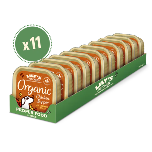 Lily's Kitchen Organic Chicken Supper Wet Dog Food-3
