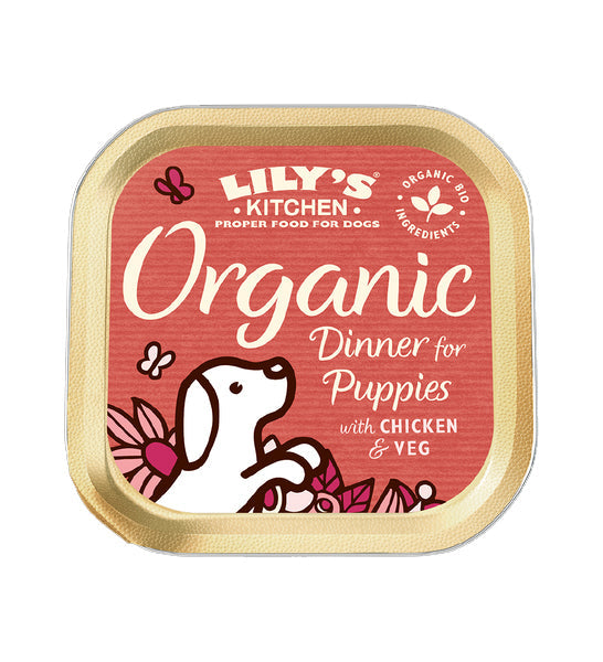 Lily's Kitchen Organic Dinner Wet Puppy Food-1