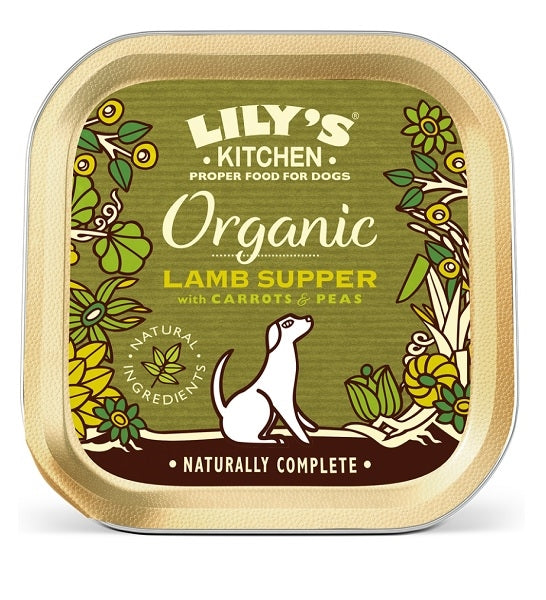 Lily's Kitchen Organic Lamb Supper Wet Dog Food-1