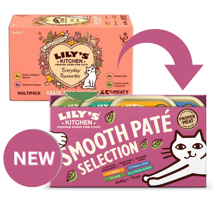 Lily's Kitchen Pate Selection Multipack Wet Cat Food 8X85G - 2