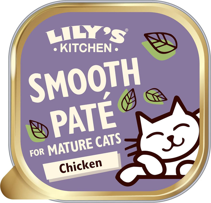 Lily's Kitchen Pate for Mature Cats Multipack Wet Cat Food 8X85G - 2