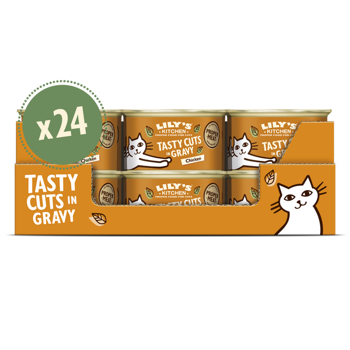 Lily's Kitchen Tasty Cuts Chicken Wet Cat Food - 3