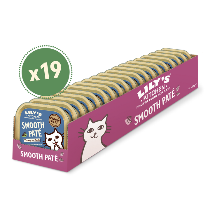 Lily's Kitchen Turkey & Duck Pate Wet Cat Food - 3