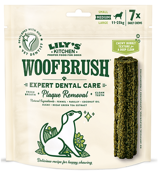 Lily's Kitchen Woofbrush Dental Dog Chews Bulk Pack-1