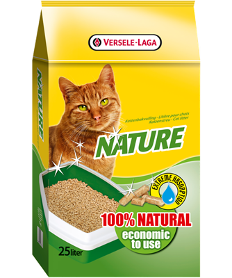 Nature-Cat Litter-Wood Granules - 25 L