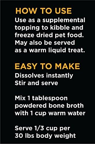 Nature's Diet Pet Bone Broth Protein Powder-Beef-3