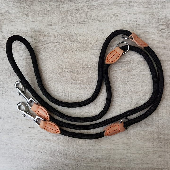 One-Piece Multi-Function Double-Ended Dog Leash