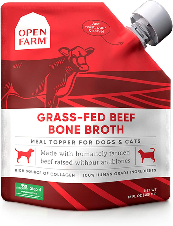Open Farm Grass Fed Beef Bone Broth-1