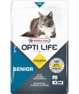 Opti Life Senior Cat Chicken-1