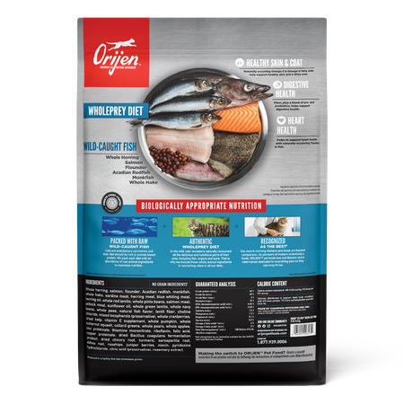 Orijen Six Fish Formula Protein-Rich Grain Free Diet Cat Dry Food-2