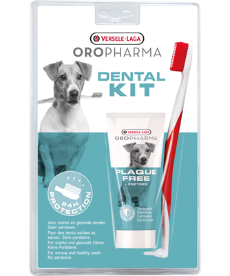 Oropharma Plaque Free Dental Paste + Toothbrush