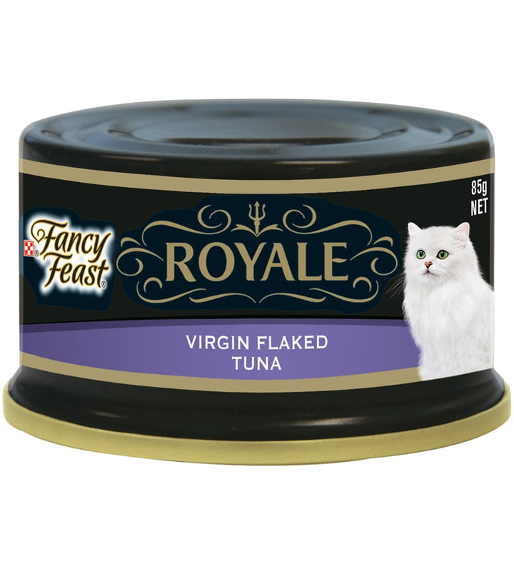 PURINA Fancy Feast Royale Virgin Flaked Tuna Wet Cat Food 85G-1